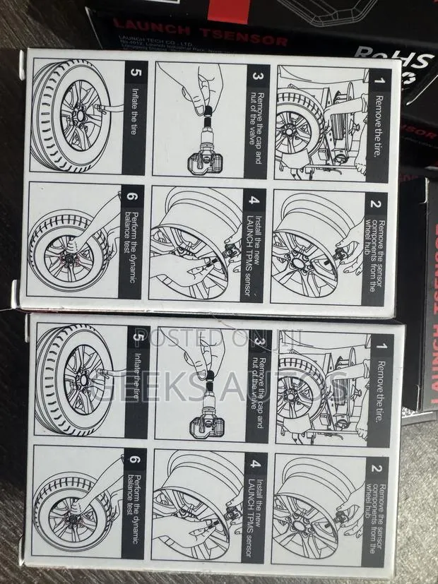 Tire Pressure Senor and Programming · Photo 1