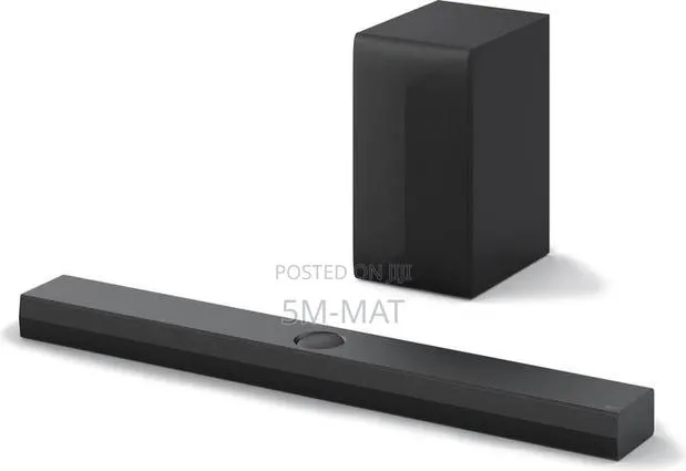 340W, Dolby Digital, DTS, Subwoofer Wireless LG Soundbar S60T · Photo 1