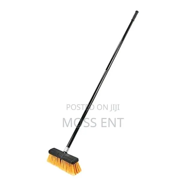 10 Inch Long Handle Floor Brush With 1.45m Stick - C-038b · Photo 1
