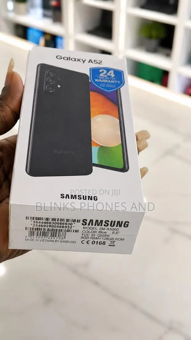 New Samsung Galaxy A52 5G 128 GB Blue · Photo 1