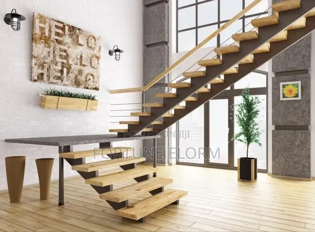 Elegant Wooden Stairs. · Photo 1