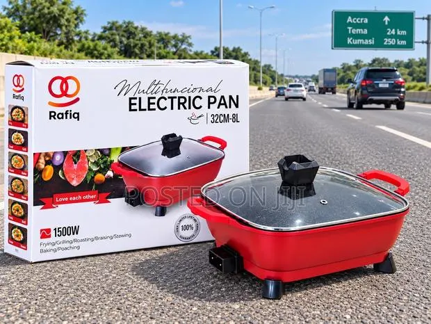 Multi Functional Purpose Non Stick Electric Cooking Pot/Pan · Photo 1