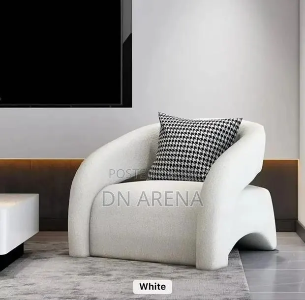 Memory Foam Lamb Velvet Leisure Chair Single Person Sofas · Photo 1