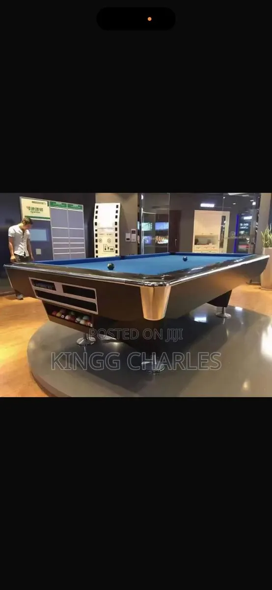 Brand New 9ft Pool Table – Free Play + Accessories · Photo 1