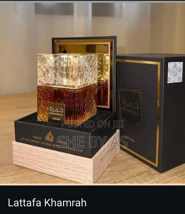 Lattafa Khamrah – Luxurious Unisex Gourmand Fragrance (100ml) · Photo 1