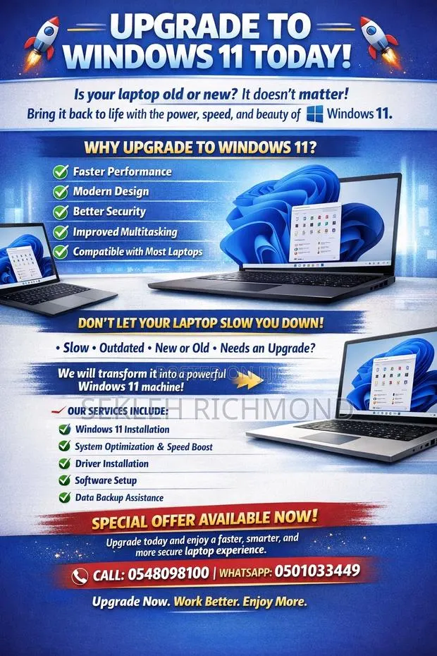Windows 11 Installation and Software Repairs for Windows Devices · Photo 1