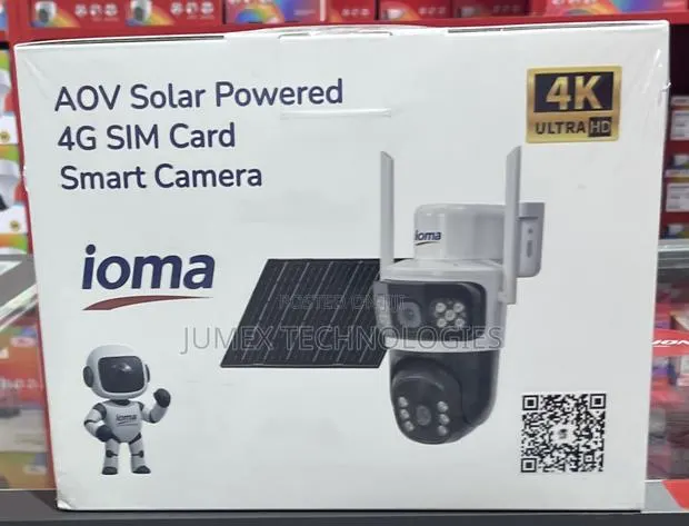 AOV Solar Powered 4G SIM Card Smart Camera Dual-Lens · Photo 1