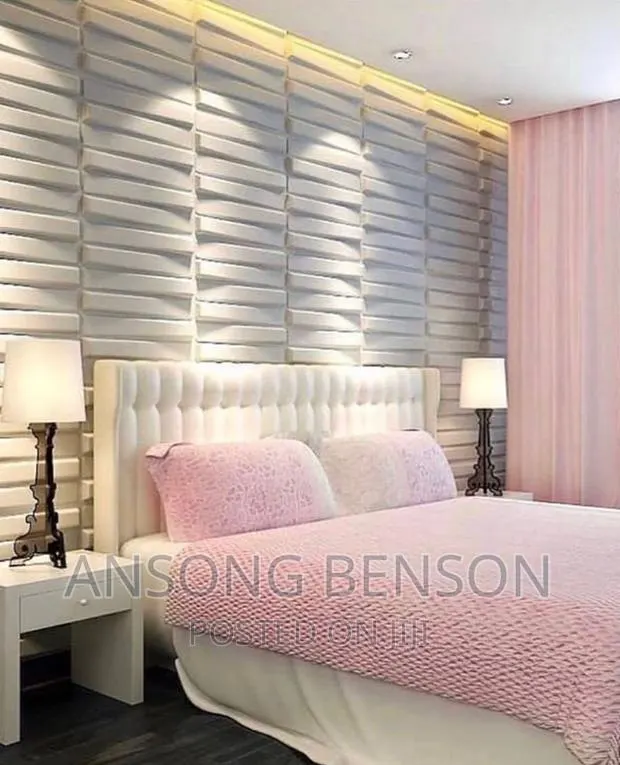 Square 3D PVC Wall Panel Sales And Installation · Photo 1