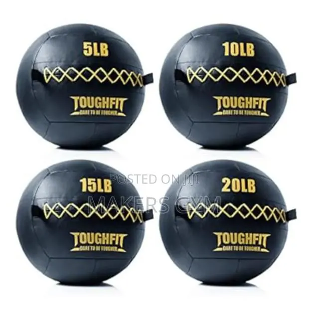 Medicine Ball Leather Inn 3kg 5kg 6kg Set · Photo 1
