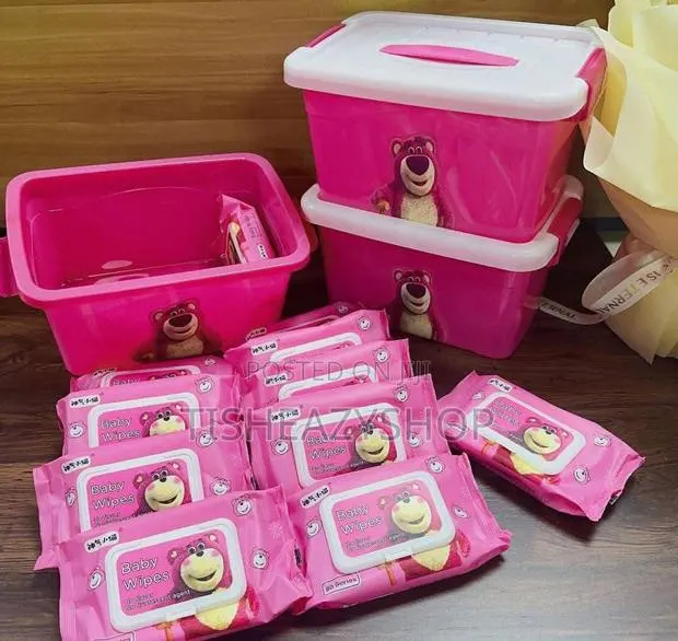 Baby , Hand and Mouth Cleaning Wipse(10pcs in a Pack) · Photo 1