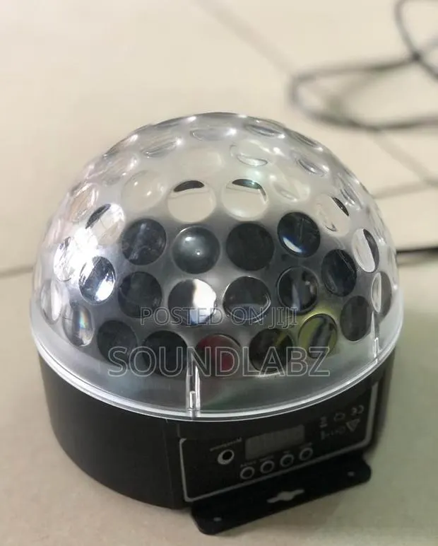 Mini 27W Crystal Magic Sound Control Ball Beam Led Light · Photo 1