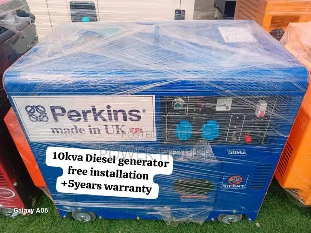 Power Core Perkins Diesel Generator 10kva Silent · Photo 1