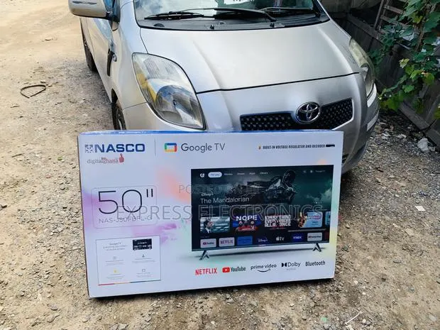 Grab the New Slim Nasco 50”Uhd Smart Flat Vidaa-Nas-H50fs-Vid Tv · Photo 1