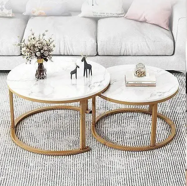 Double Marble Center Table · Photo 1