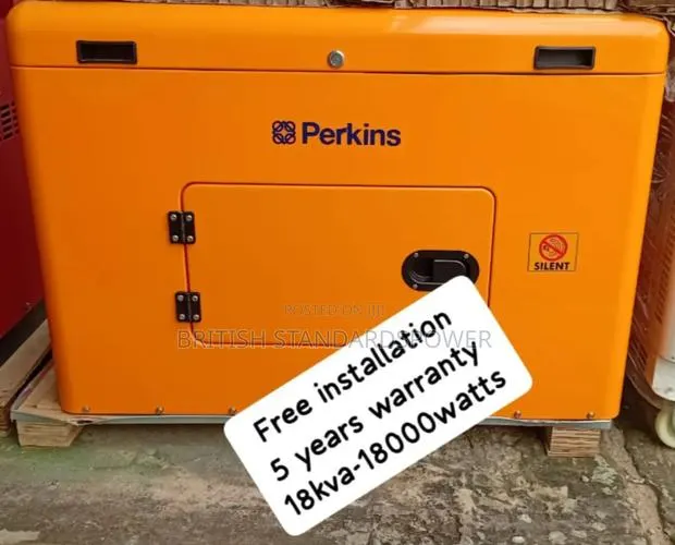 All Conditions Durable 18kva Silent Perkins Generator · Photo 1