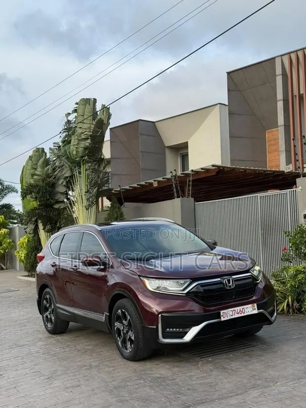Honda CR-V Touring AWD 2018 Burgundy · Photo 1