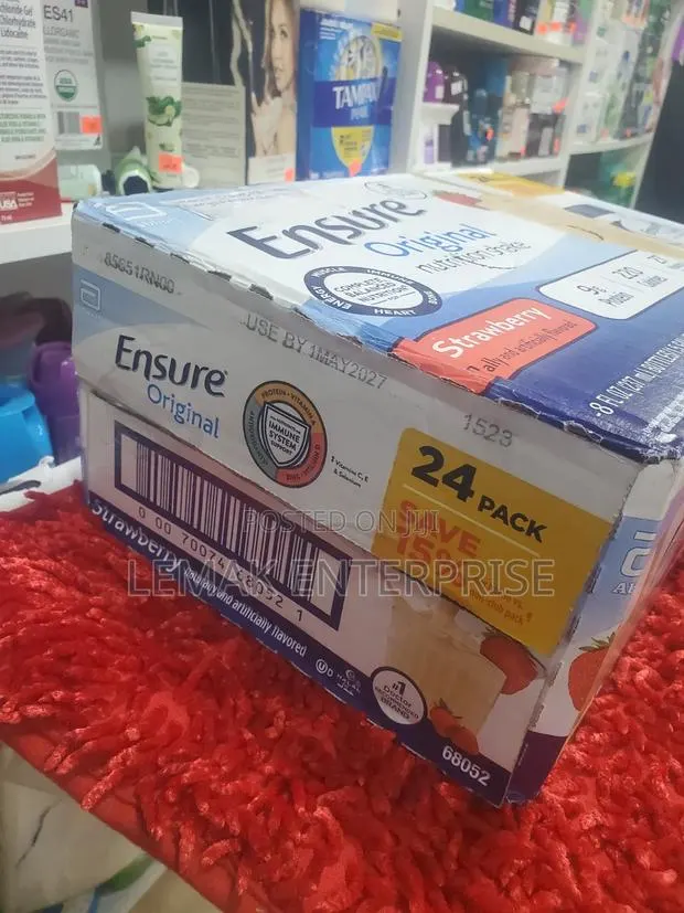 Ensure Original Nutrition Protein Shake Strawberry Flavor 24 Packs · Photo 4