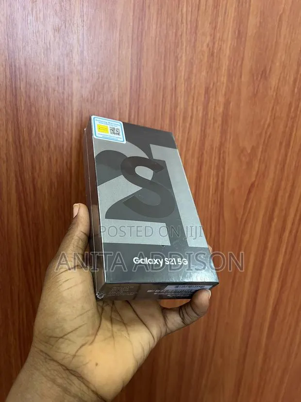 New Samsung Galaxy S21 5G 256 GB Black · Photo 1