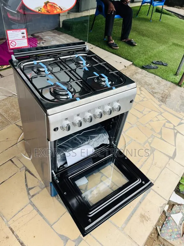Text Us for Your 4burner New Line Gas Coooker Oven Grill 60/60 · Photo 1