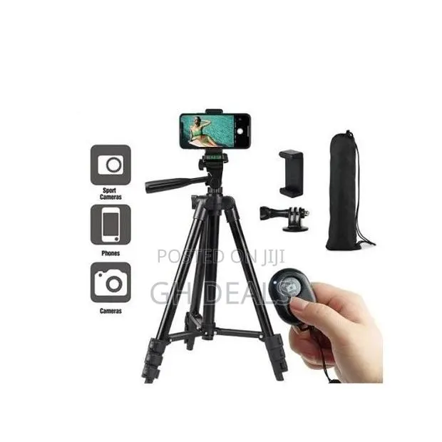 Tripod Mobile Camera Bluetooth Stand Holder Table · Photo 1