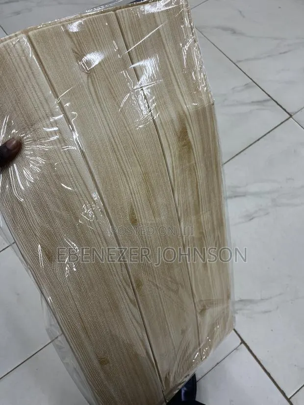 3D Foam Wood Plank Wall Panels · Photo 1