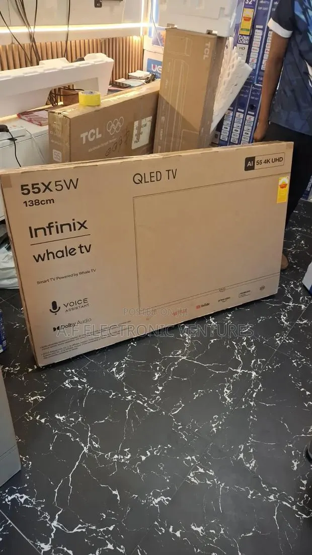 Infinix AI 55-Inch QLED UHD Android Smart TV · Photo 1