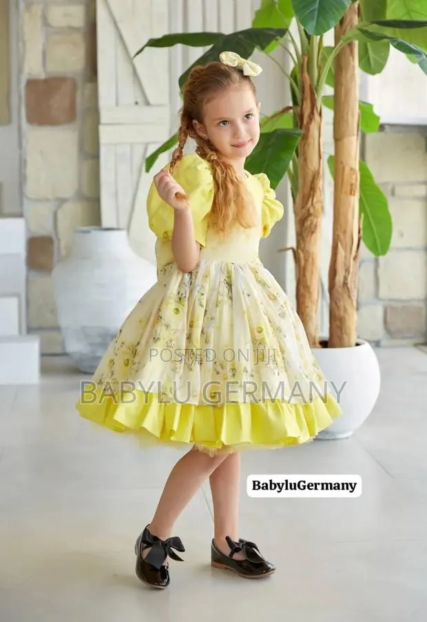 Turkey Imported Yellow Princess Dress Hair Accessory · Photo 1
