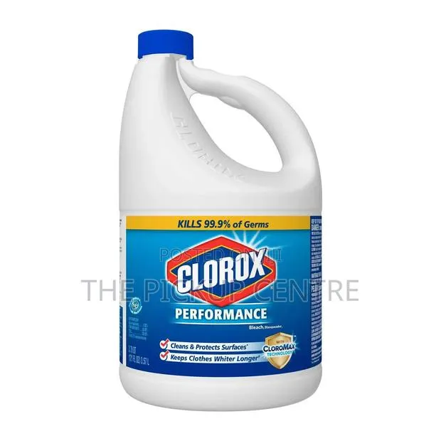 Clorox Disinfecting Bleach Performance Danger Corrosion/Corrosif 3.57l · Photo 1
