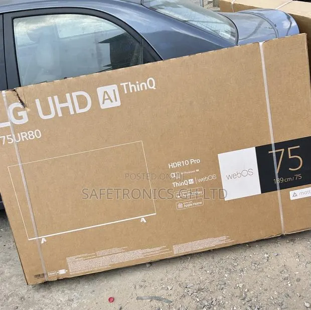 Unique Quality 75 Inch Smart Uhd Sleek Lg (Ur80) Tv · Photo 1