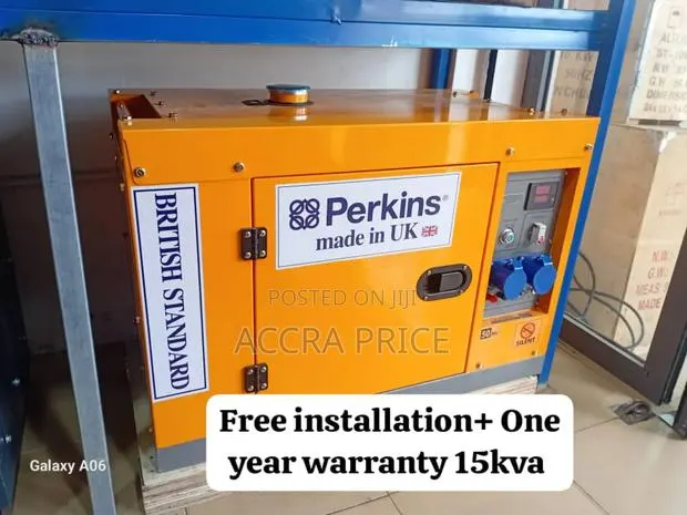 Sauve Perkins Diesel 15kva Perkins Diesel Generator 15kva · Photo 1