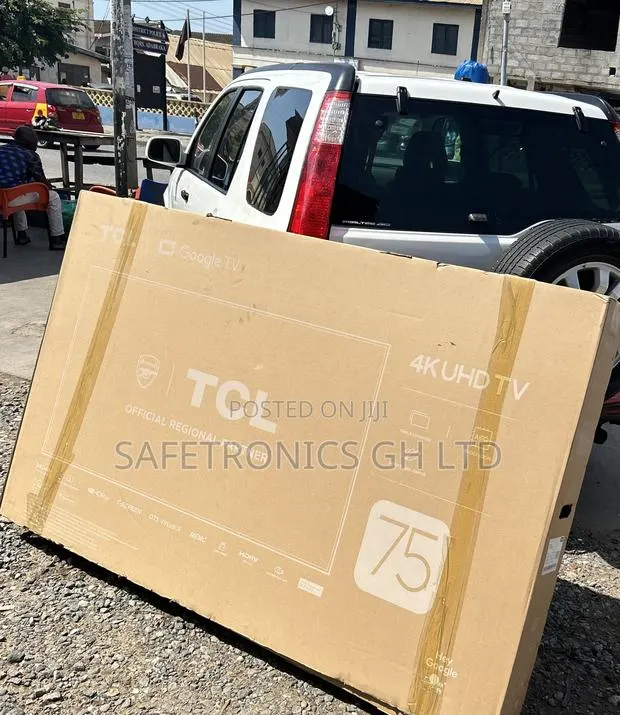 Newly Virtual TCL 75′′ HDR Frameless Google Tv 75p635 · Photo 1