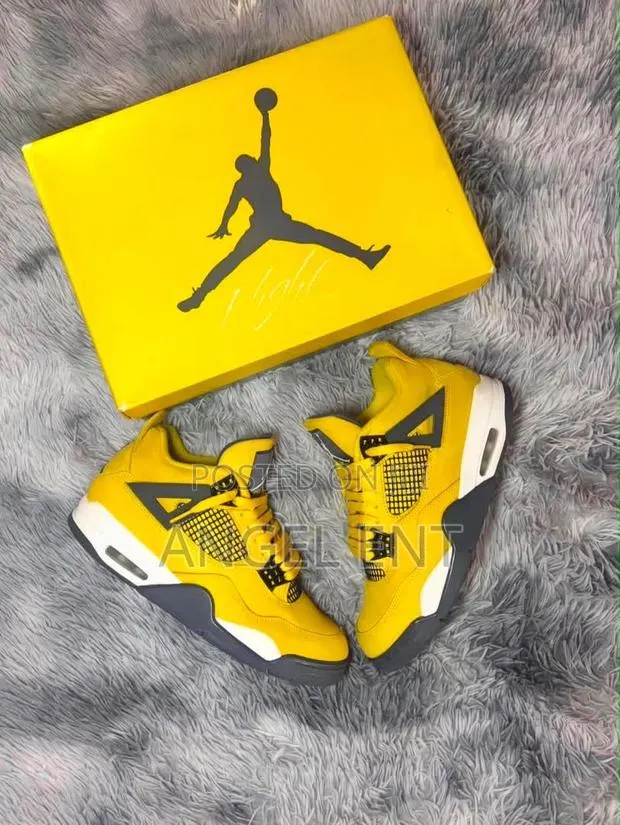 Air Jordan 4 Retro Lightning' Sneakers Available(Location:Adum Kumasi) · Photo 1