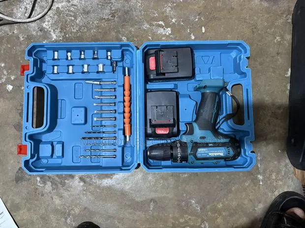 Chargeable Multifunctional Drill and Screwdriver Set · Photo 1