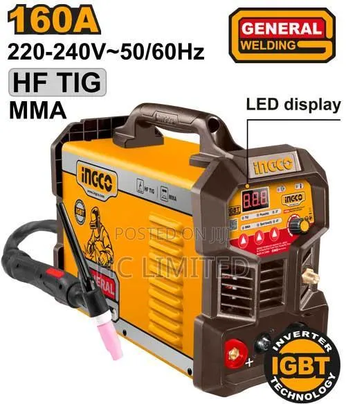 Ingco Inverter Tig/Mma Welding Machine- Ing-tig16058 · Photo 1