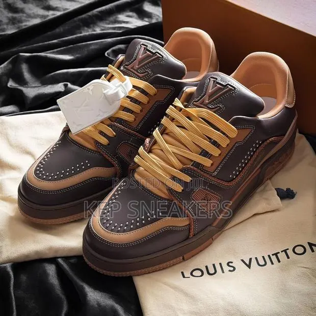 Louis Vuitton LV Trainer Marron Brown · Photo 1