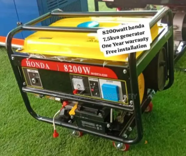 Amber Energy Honda 7.5kva Petrol 8200watt Generator 7.5kva · Photo 1