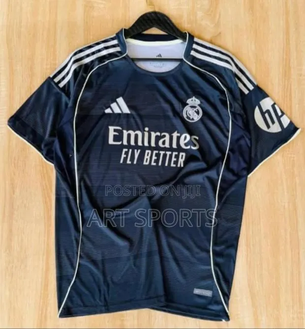 25/26 Real Madrid Away Jersey · Photo 1