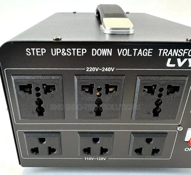 Lvyuan 3000 Watt Voltage Converter Transformer Heavy Duty Step Up/Down · Photo 1