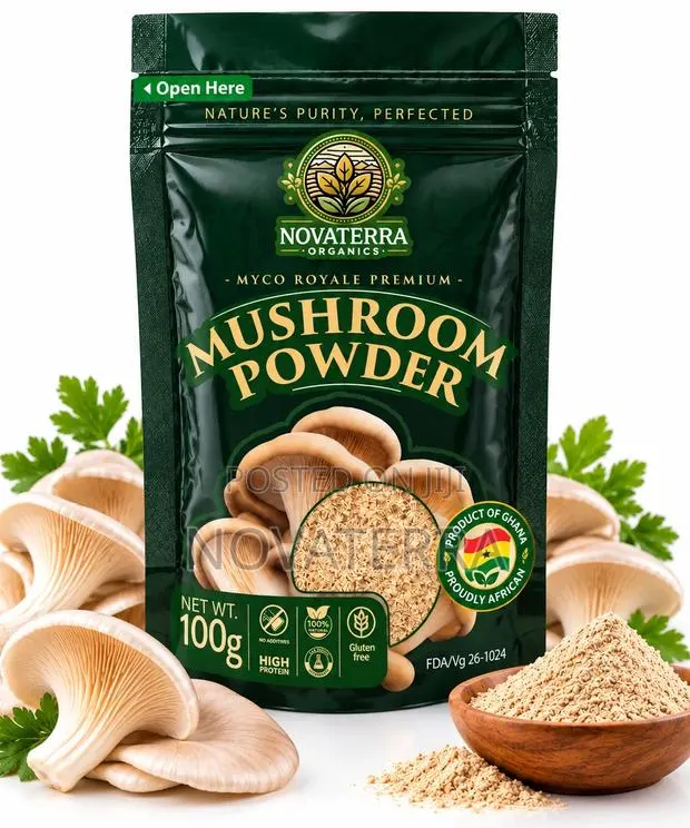 Novaterra Myco Royale Mushroom Powder 100g – Natural Mushroom Powder · Photo 1