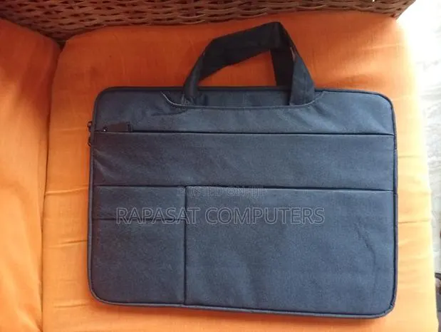 Laptop Sleeve Bag With Handle 14" 15.6" (Black 1-Side Zip)- ¢110 Per · Photo 1