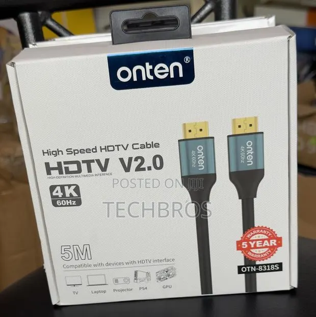 Onten 5M High Speed HDMI Cable · Photo 1