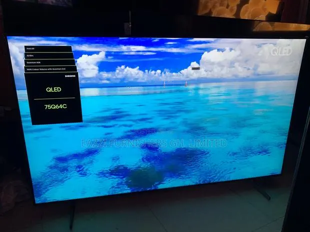 75q64c Smart Samsung Qled 75 Inches Uhd Active Apple Play Tv · Photo 1