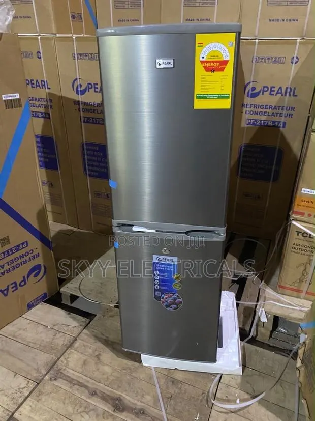 Latest and Affordable Pearl Pf217b-1a Bottom Freezer Fridge · Photo 1