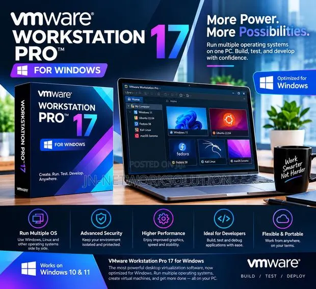 VMWARE WORKSTATION PRO 17 for Windows