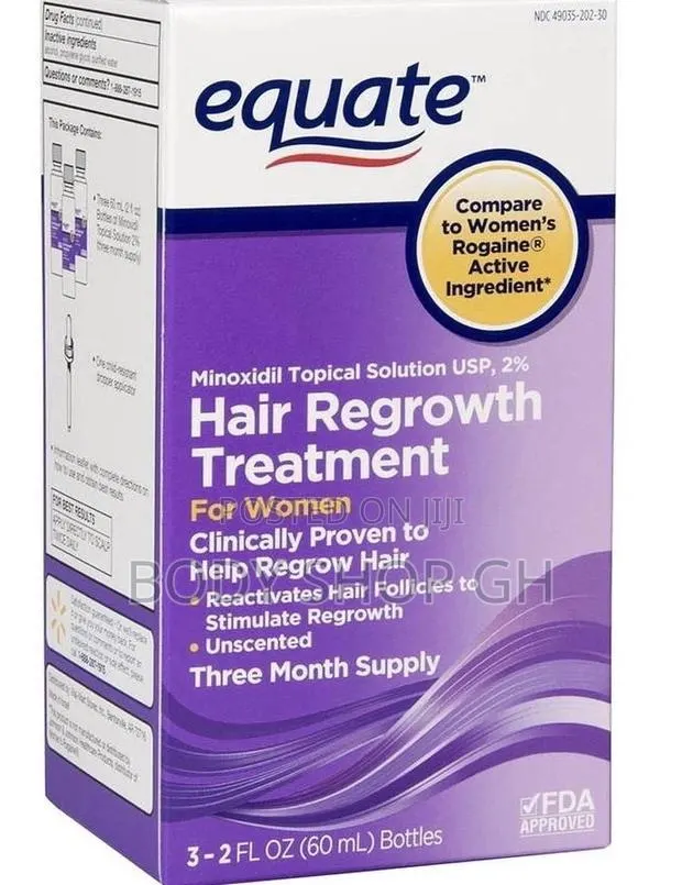 Equate Minoxidil for Women - For Hair Growth · Photo 1