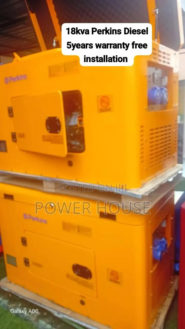 Massive 18kVA Perkins Generator – Ready for Instant Installation · Photo 1