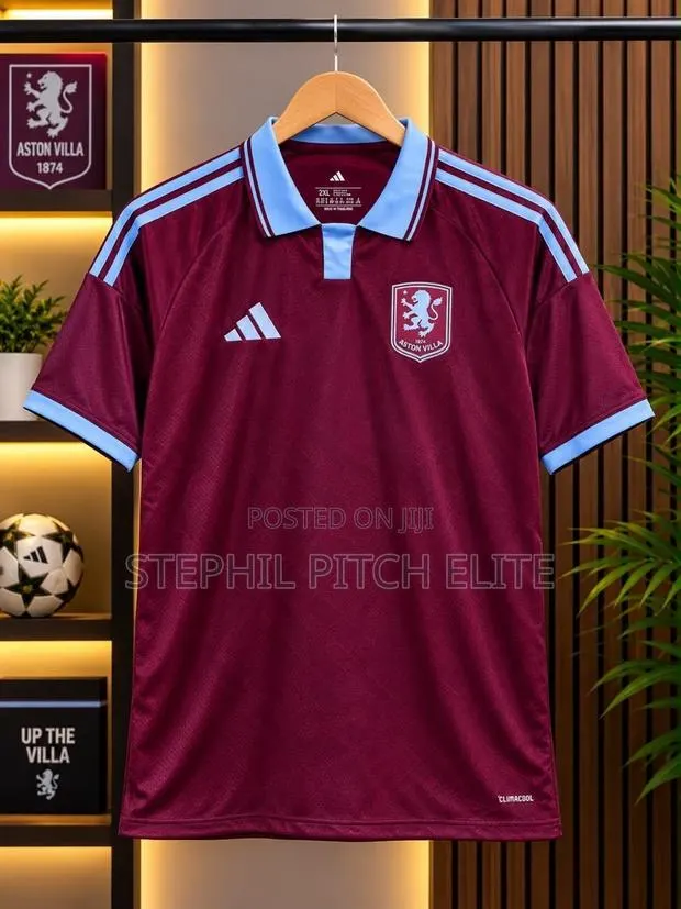 Aston Villa 2026/26 Home Jersey · Photo 1