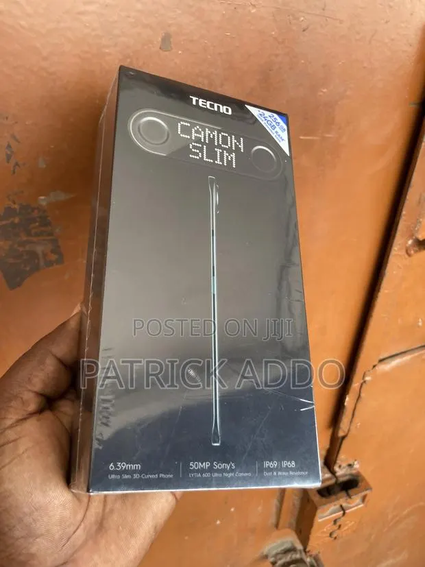 New Tecno Camon Slim 256 GB Black · Photo 1
