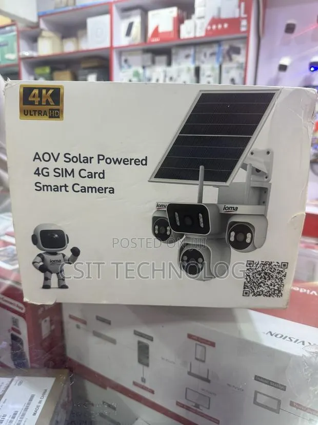 Aov Solar Powered 4g Sim Smart Camera · Photo 1