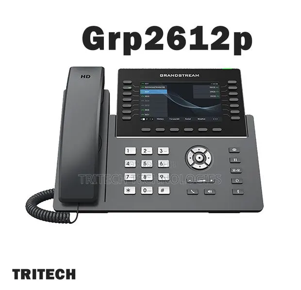 Grandstream 4-Line Grp2612p Professional Ip Phone · Photo 1